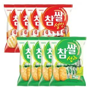 참쌀설병 128g x 4개 + 찰쌀선과 115g x 4개