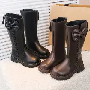 [리틀잼스] 아동 여아 롱 부츠 방한 어린이 키즈 신발 kd781