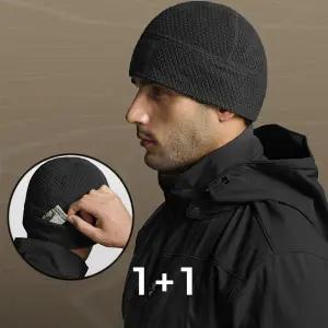 [CQR][1+1] 그리드 플리스 스컬캡