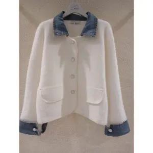 [메종블랑쉬](마산점)데님배색가디건 M254JKTA01