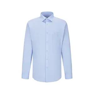 [듀퐁] 스트레치 솔리드 163 비즈니스 셔츠 블루 SE4FM11LS163SBU
