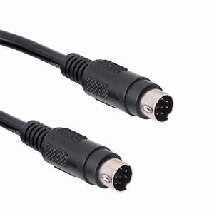 미니 DIN 8 핀 수 M-M 확장 직선 커넥터 어댑터 케이블