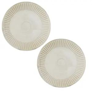 니코트 접시 파스타볼 도자기 그릇 선물 2개 린넨 BNS