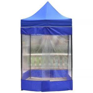 소형 캐노피천막 1 5x1 5m 그늘막 대기실 방풍용 간이 붕어빵천막