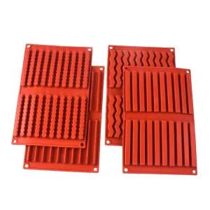 초콜릿 실리콘 몰드 스틱 바 직사각형 DIY 틀 발렌타인 빼빼로