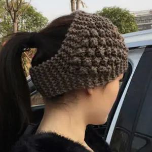 [콩심팥심]넓은 헤어밴드 잔머리커버 귀마개 다용도 반다나 터번