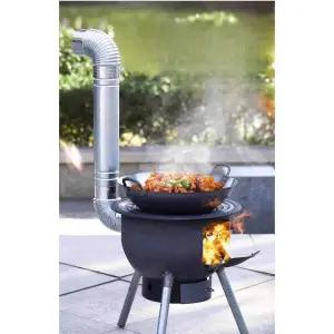 농촌 소각로 농막 난로 바베큐 화목 드럼소각통 낙엽