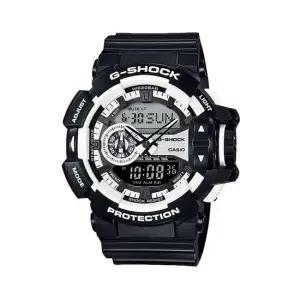 지샥 빅페이스 하이퍼 컬러 블랙 스포츠시계 레진시계 GA-400-1A