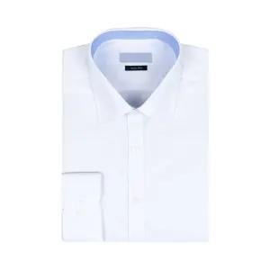 남성 정장 데일리 슬림 화이트 긴팔와이셔츠_RF1001