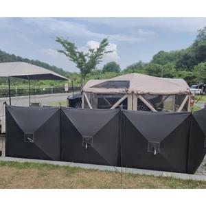 캠핑 방풍판 야외 접이식 바람막이 쉼터 용품 닉 방풍 윈드스크린