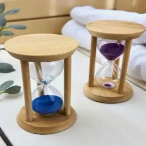 모래시계5분 원목 사우나 모래시계 5분 10분 15분