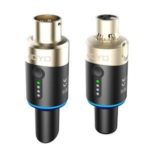 JOYO MW-1 5.8GHz 무선 마이크 시스템 XLR 변환기 라이브 인터뷰/스튜디오 용 송신기 수신기