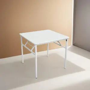 아트박스/가구느낌 베스트책상 800x800 접이식 간이 테이블