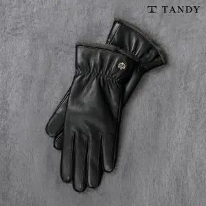 탠디 소프트핏 휘장 스마트터치 여성용 가죽장갑
