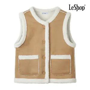 [르샵] BPAVT006A 에코 시어링 무스탕 베스트