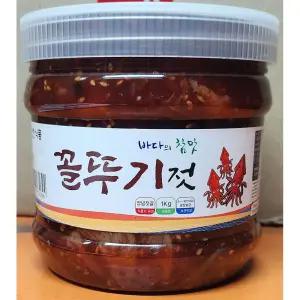 착한식품 꼴뚜기젓 1Kg젓갈류 반찬 갈반찬