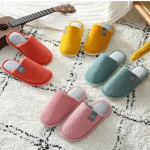 골지 슬립 슬리퍼/ 털슬리퍼 / 실내화 / 사무실 / 거실화