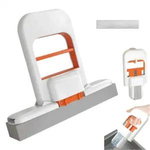 미니행주 접이식 스펀지 밀대 주방 화장실 손잡이 청소용품 걸레 J623