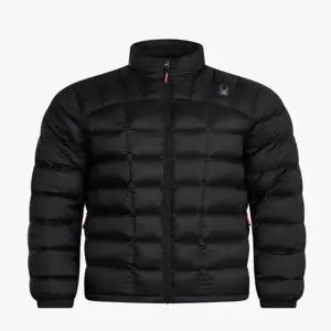 스파이더 남성 초경량 스탠드 넥 다운 자켓 B1 SPKWCNDJ207M BLK