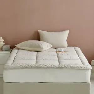 [모던하우스] 모던하우스 촉촉한 밀키 소프트벨벳 토퍼 슈퍼싱글 베이지 CV2225153