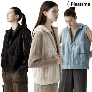 (신세계 단독기획)(백화점 동일!)25FW 플리츠미 퀼팅 패딩 베스트 (직)