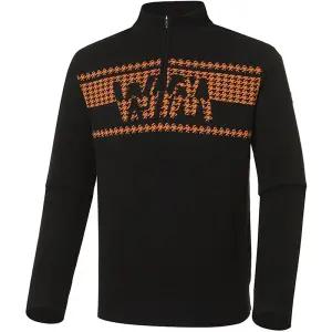 국내매장정품 와이드앵글 골프웨어 니트 남성 CF 콘라드 하프짚 방풍 스웨터 (Black) 니트티 남자코디 봄니