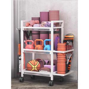 운동용품정리함 수납정리함 운동 기구 폴딩 이동식