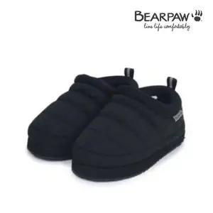 [베어파우](하남점)(BEARPAW) 키즈 패딩 슬립온 슬리퍼 KENNEDY 블랙 K2724001PD
