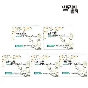 샐리의 법칙 시그니쳐 슬림핏 롱 팬티라이너 5팩10893945589210
