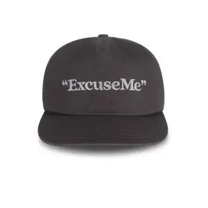 그램 아운스 파운드 Excuse Me 5-패널 캡 모자_워싱 차콜 852366