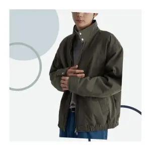 [국내매장정품] 에잇세컨즈 8SECONDS 피치 해링턴 자켓 재킷 카키 425X38LYMH 130297