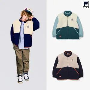 [롯데백화점]휠라 키즈 키즈 어반 보아 믹스 점퍼 FK2PLF4501X