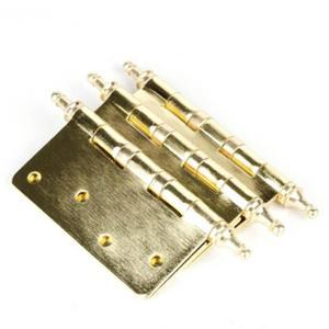 [2개] 목문형 꼭지경첩 골드 3개 씽크대경첩 방문경첩교체 싱크대경첩 방문경첩 가구경첩 문경첩 나비경첩