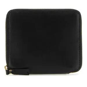 스퀘어 가죽 지퍼 반지갑 SA2100 BLACK
