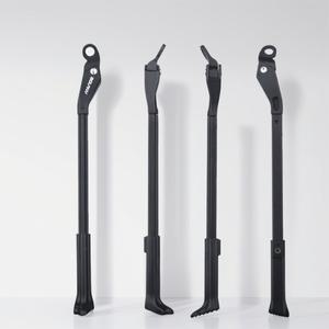 BOLANY 조정 가능 MTB 자전거 스탠드 킥 스루 액슬 퀵 릴리스 프레임 산악 부품 용 주차 지원