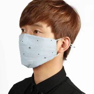 쌍문상회 면 마스크 빨아쓰는 여름 3겹 여름용 천 순면 다회용