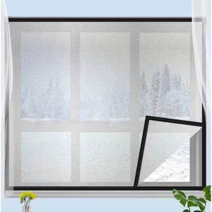 외풍차단 방풍 창문 방풍비닐 2x2 8m 창문방풍커튼 밀스턴 탈착식 단열 PVC 차단
