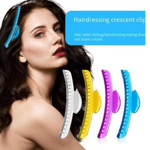 6개 빈티지 메탈 핑거 웨이브 헤어 클립 알루미늄 헤어드레싱 살롱 고정 헤어클립 이발 스타일링 도구