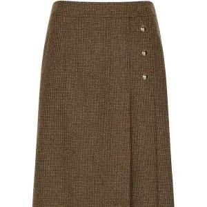 [올리브데올리브]장식 단추 A라인 미디 스커트 OW5WSA390_s