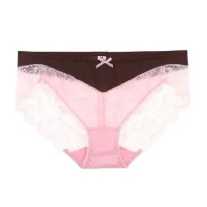 [롯데백화점]예스 투톤핑크 레이스팬티 YSWPX115