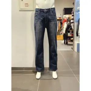 [클라이드앤](김해점)[클라이드 frank stone] 와이드 다크블루 기모데님 FPDDP482M