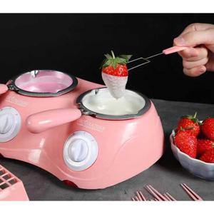 초콜릿 녹이는 기계 치즈 2구 용해 대용량 가열기 파라핀 행사장 레스토랑 쵸콜릿 퐁듀