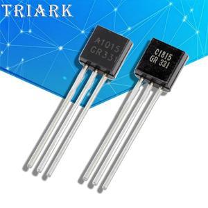 50-100개/몫 2SA1015 2SC1815 TO-92 50V 150mA NPN 스위치 트랜지스터  원본