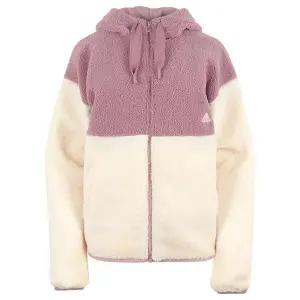 [아디다스] 여성 오버핏 보아 풀집 플리스 자켓 HN0670