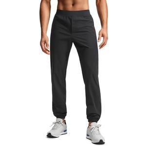 CRZ 요가 남성용 운동 조거 - 지퍼 포켓과 발목 지퍼가 달린 31인치 경량 러닝 트레이닝 바지