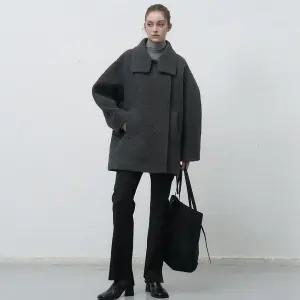 WOMAN 울 부클 하프 코트 [2COL] / WBE4L10527