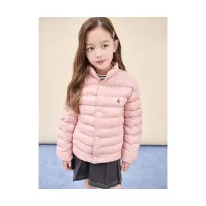 매장정품 빈폴 키즈 BEANPOLE KIDS 경량 패딩 점퍼 라이트 핑크 BI5938U08Y 137159