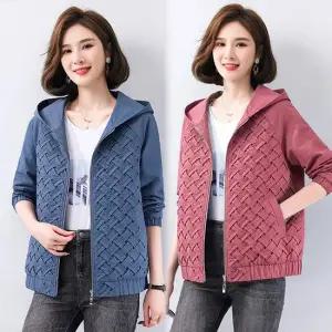 [루미루나]크로쉐후드집업점퍼(색상선택)