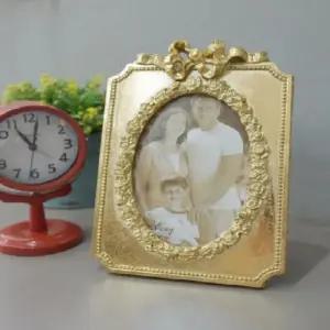 골드 로즈 리본 액자 (8066) 탁상액자 웨딩액자 나무액자 인테리어액자