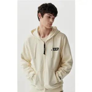 [대구백화점] [지프]기모 대문자 지프 후드 집업(JO4TZU053)